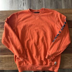 Carhartt Men's Vibrant Orange Crewneck Sweater